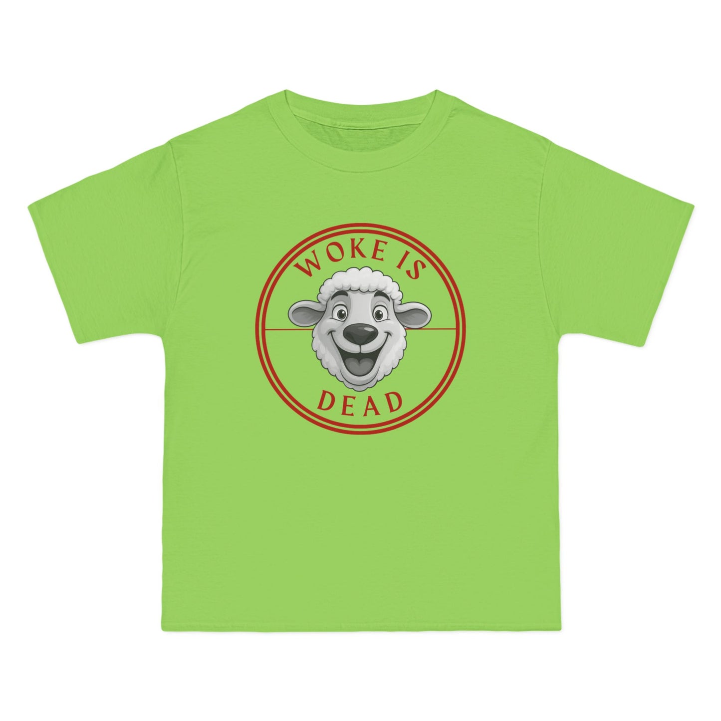 Woke Is Dead Short-Sleeve T-Shirt, Statement Tee, Casual Wear, Gift for Friends, Trendy Outfit, Humorous Shirt
