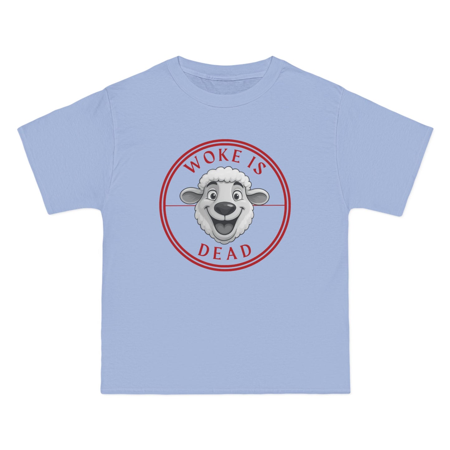 Woke Is Dead Short-Sleeve T-Shirt, Statement Tee, Casual Wear, Gift for Friends, Trendy Outfit, Humorous Shirt