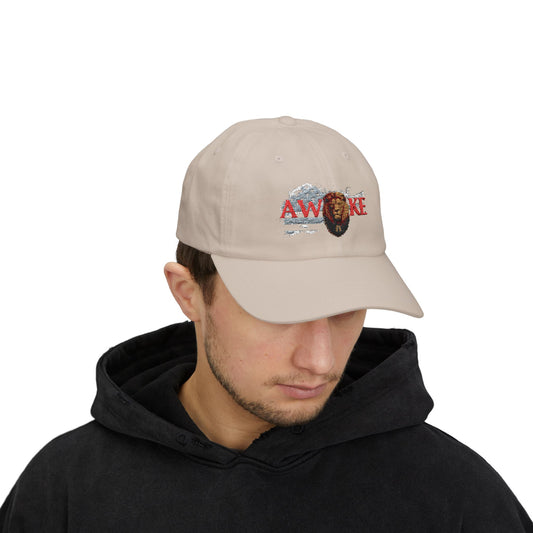 Awake Classic Dad Cap - Casual, Gift for Dads, Summer Accessory, Everyday Wear, Unique Hat