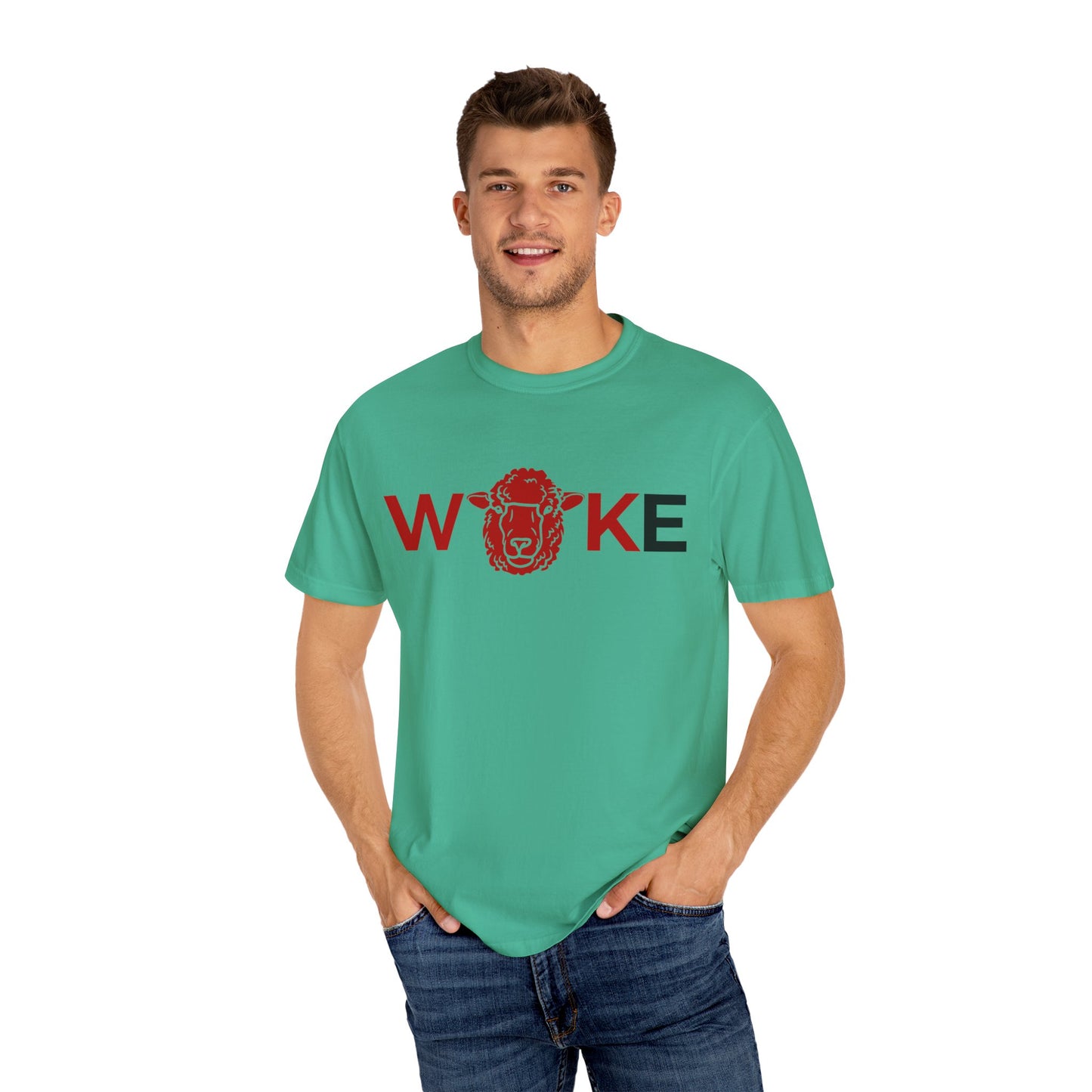 Woke Unisex Garment-Dyed T-Shirt, Casual Streetwear Tee, Gift for Activists, Trendy Graphic Shirt, Comfortable Everyday Wear, Unique [...]