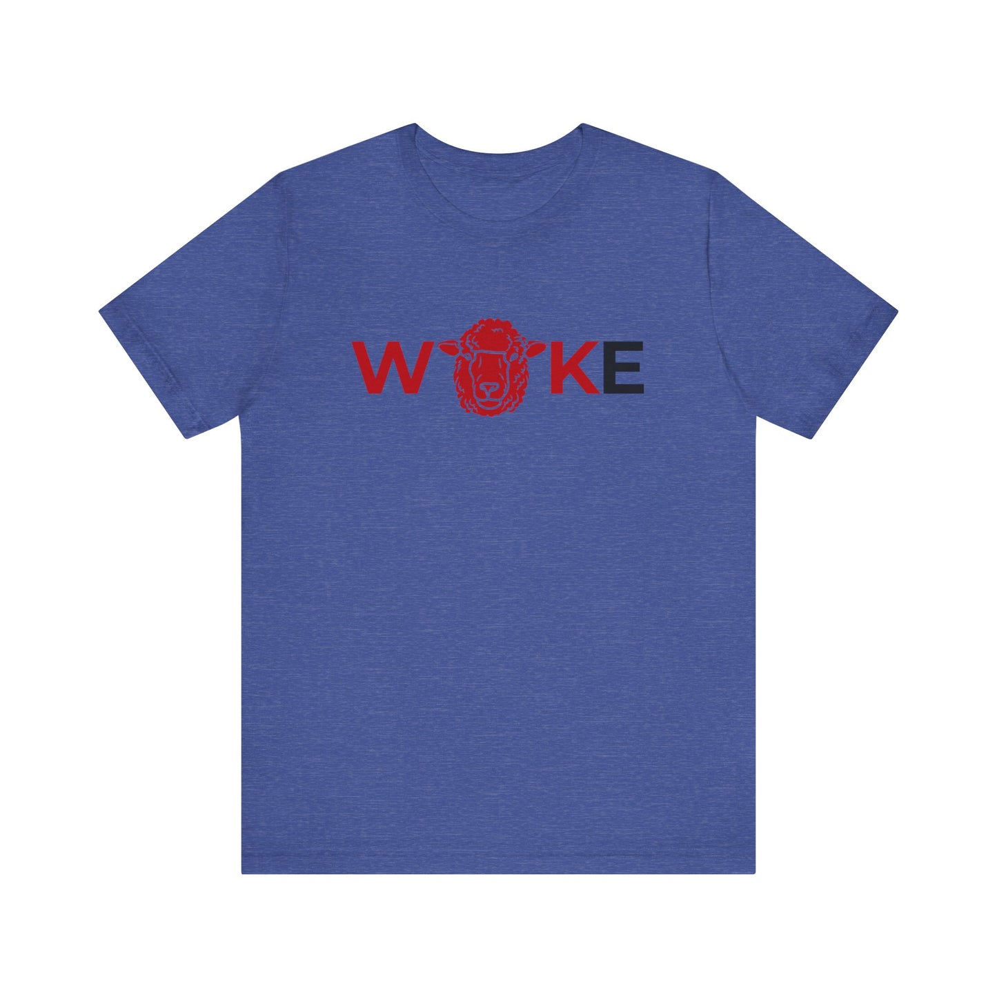 Woke Lion Unisex Tee, Empowerment Shirt, Casual Wear, Gift for Activists, Statement Clothing, Trendy Graphic Tee