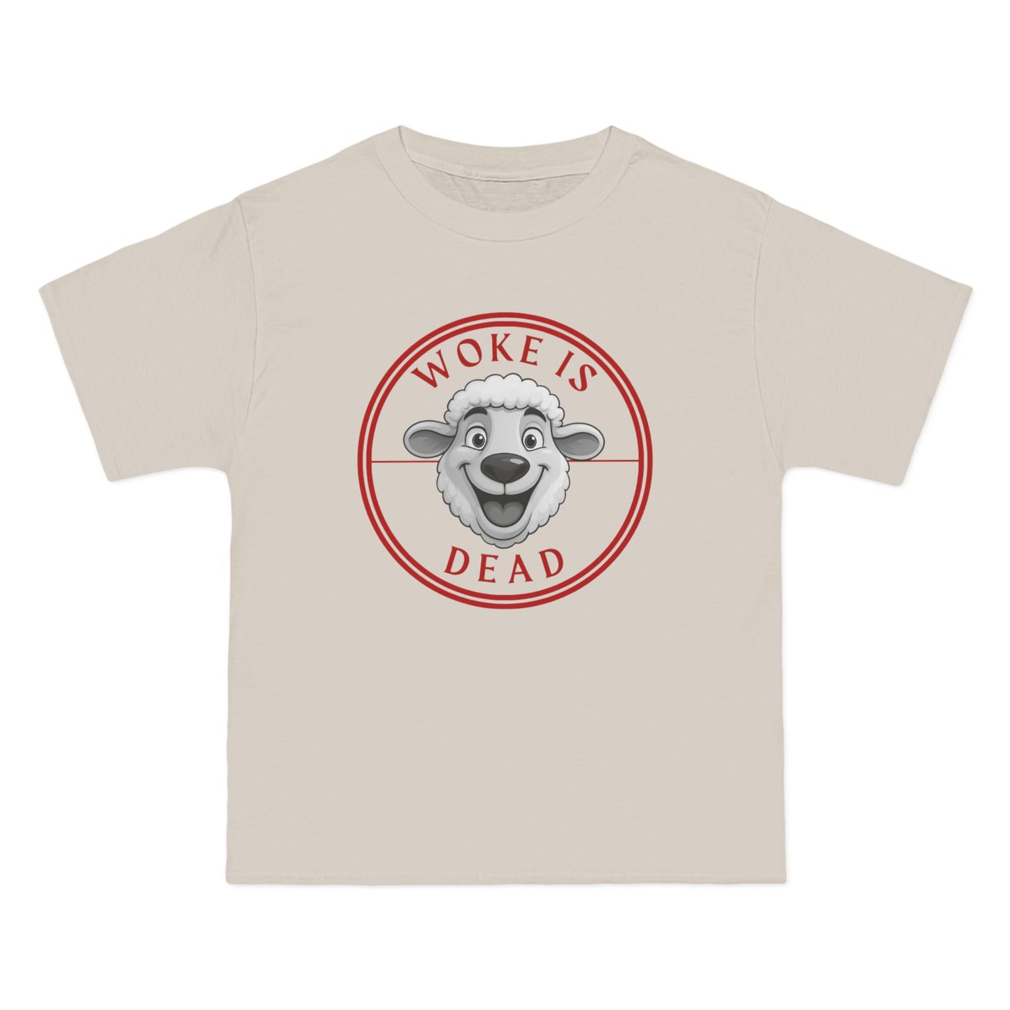 Woke Is Dead Short-Sleeve T-Shirt, Statement Tee, Casual Wear, Gift for Friends, Trendy Outfit, Humorous Shirt