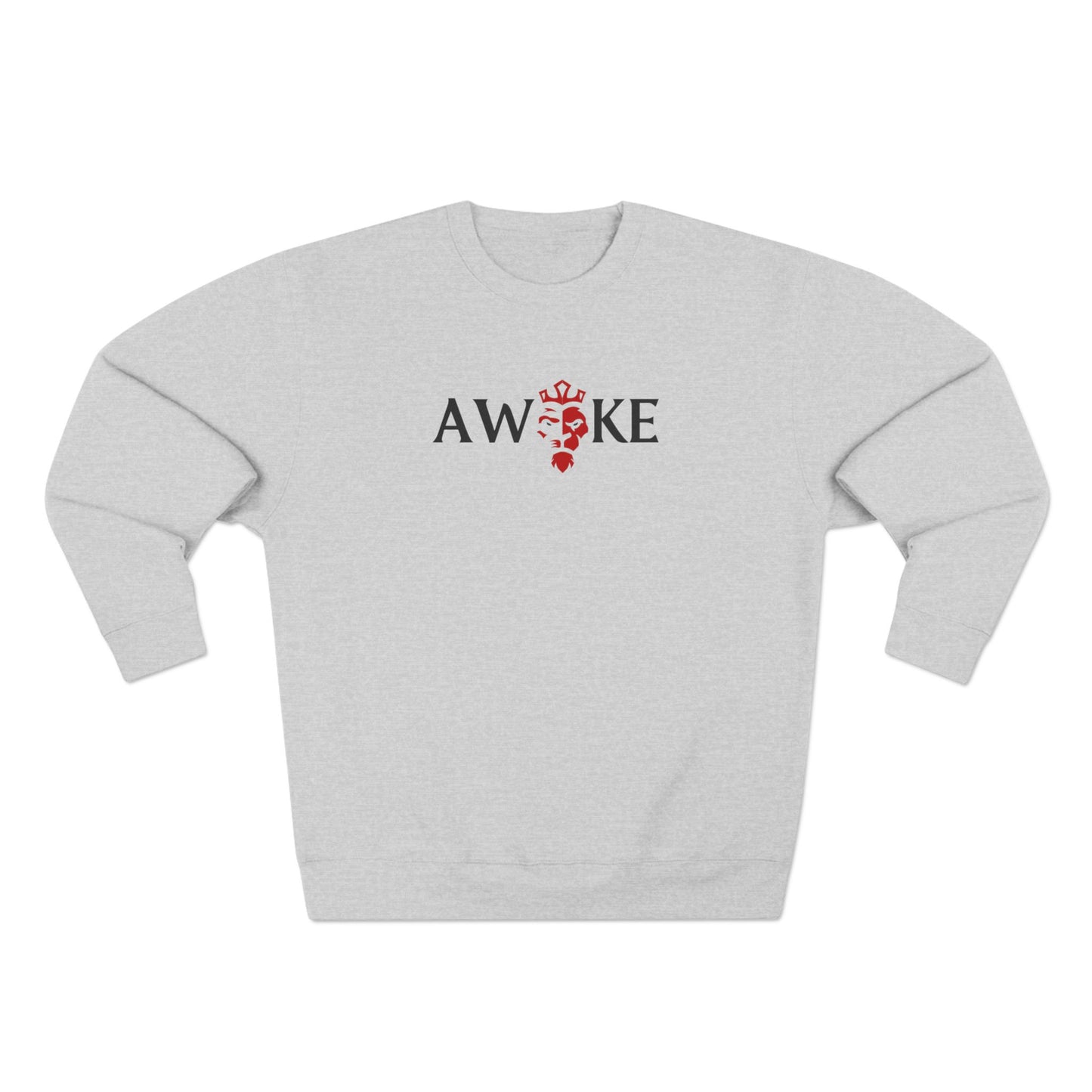 Awake Unisex Crewneck Sweatshirt - Cozy Gift, Casual Wear, Fall Style, Motivational Gift, Relaxed Fit