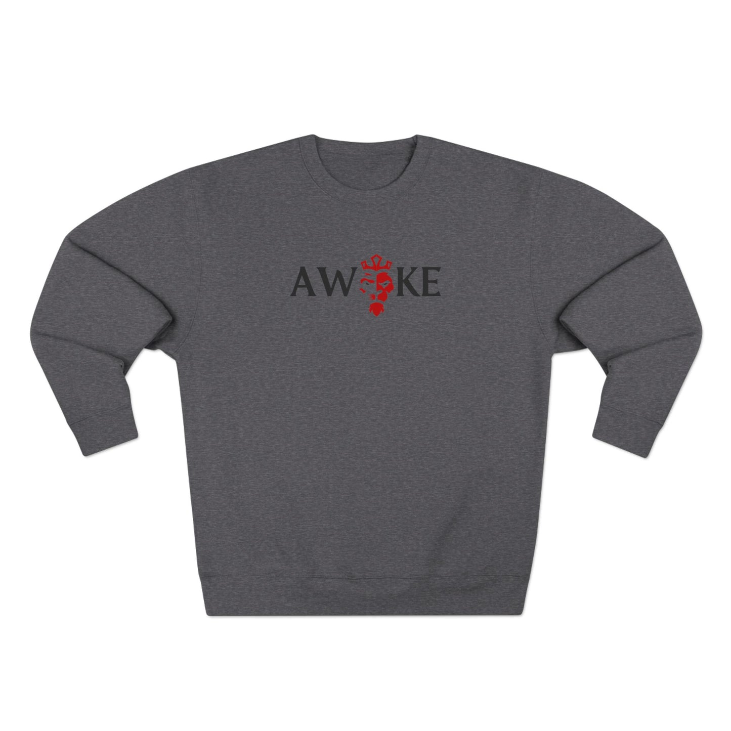 Awake Unisex Crewneck Sweatshirt - Cozy Gift, Casual Wear, Fall Style, Motivational Gift, Relaxed Fit