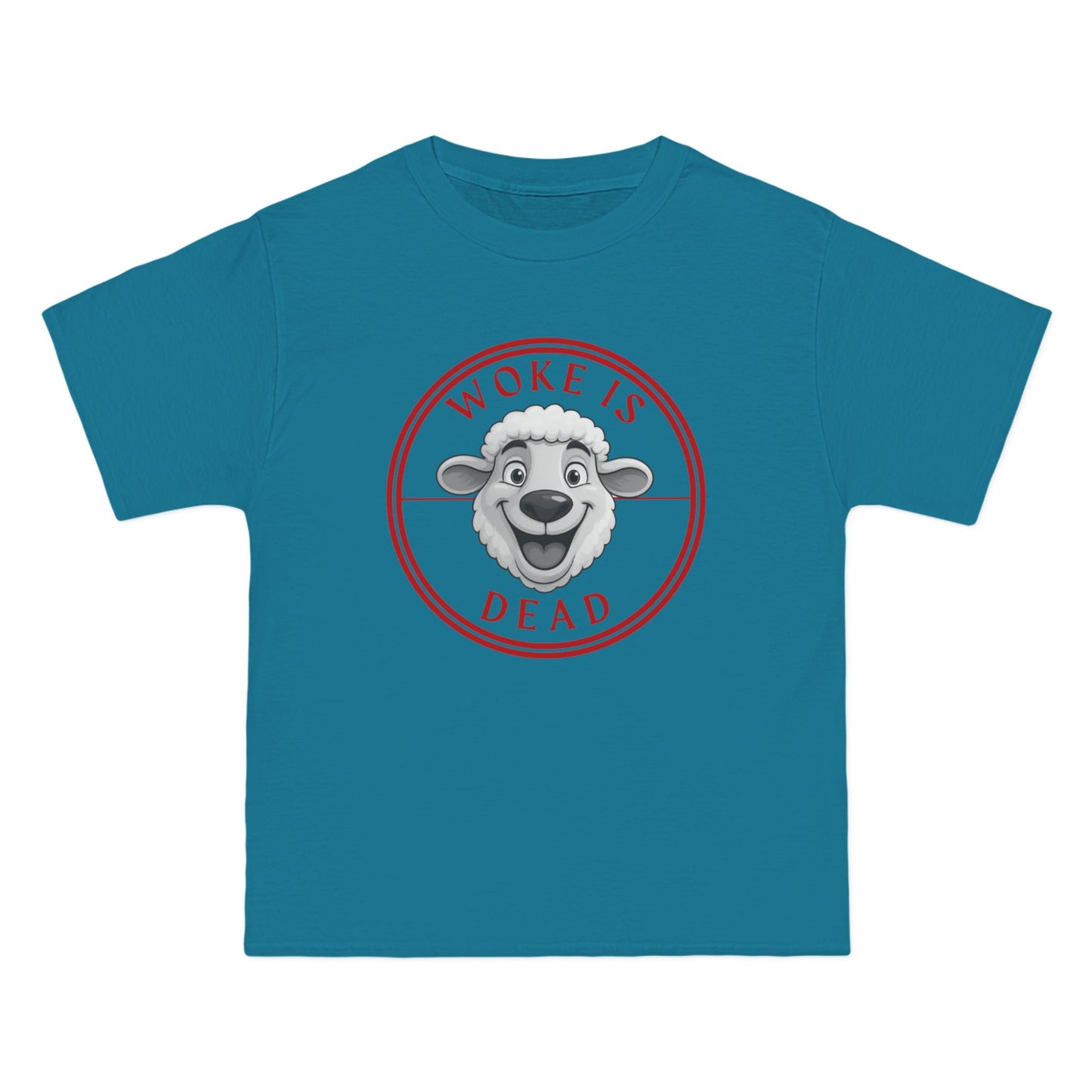 Woke Is Dead Short-Sleeve T-Shirt, Statement Tee, Casual Wear, Gift for Friends, Trendy Outfit, Humorous Shirt