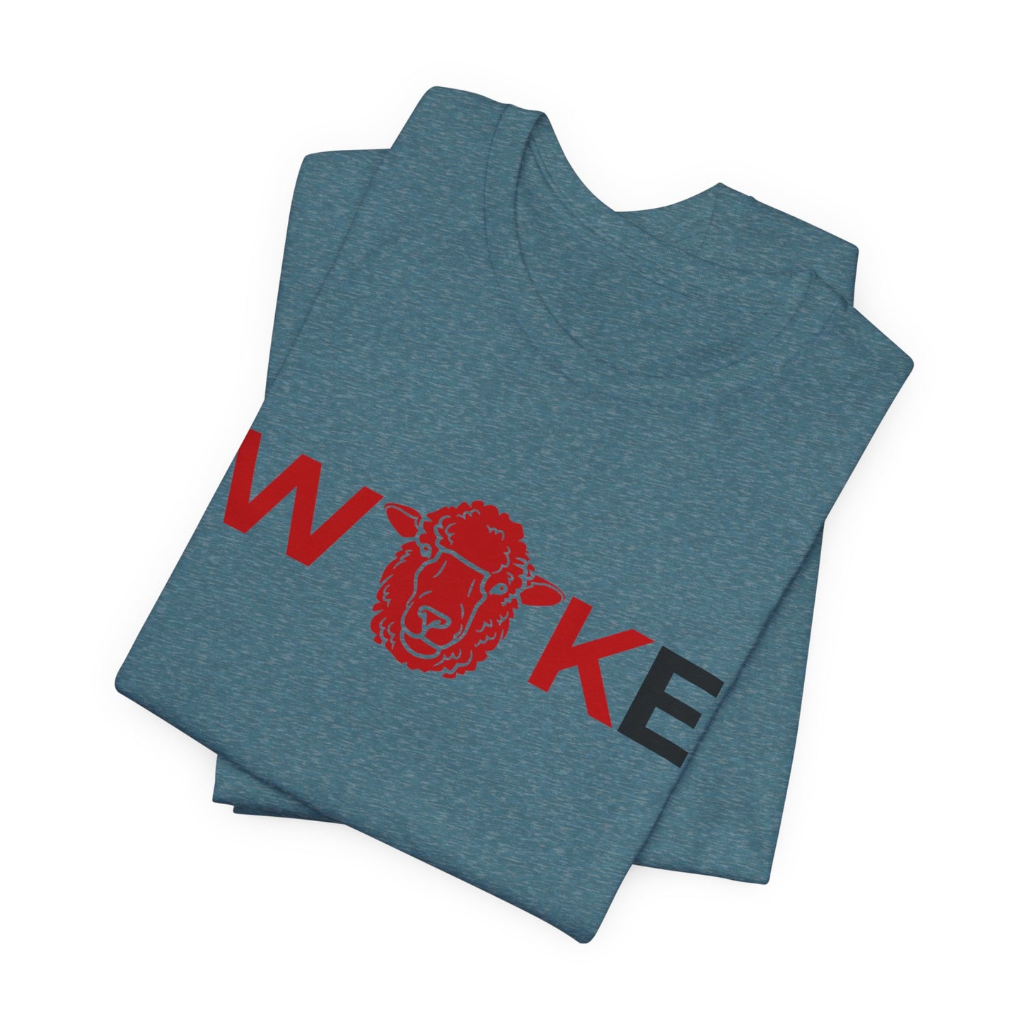 Woke Lion Unisex Tee, Empowerment Shirt, Casual Wear, Gift for Activists, Statement Clothing, Trendy Graphic Tee