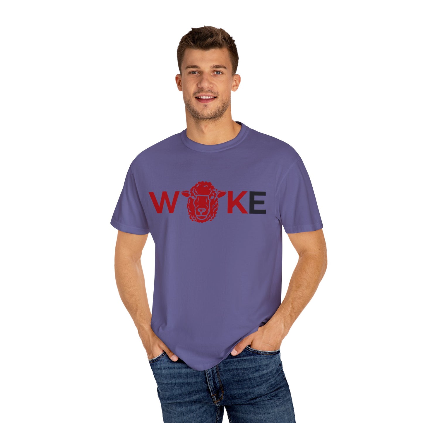 Woke Unisex Garment-Dyed T-Shirt, Casual Streetwear Tee, Gift for Activists, Trendy Graphic Shirt, Comfortable Everyday Wear, Unique [...]