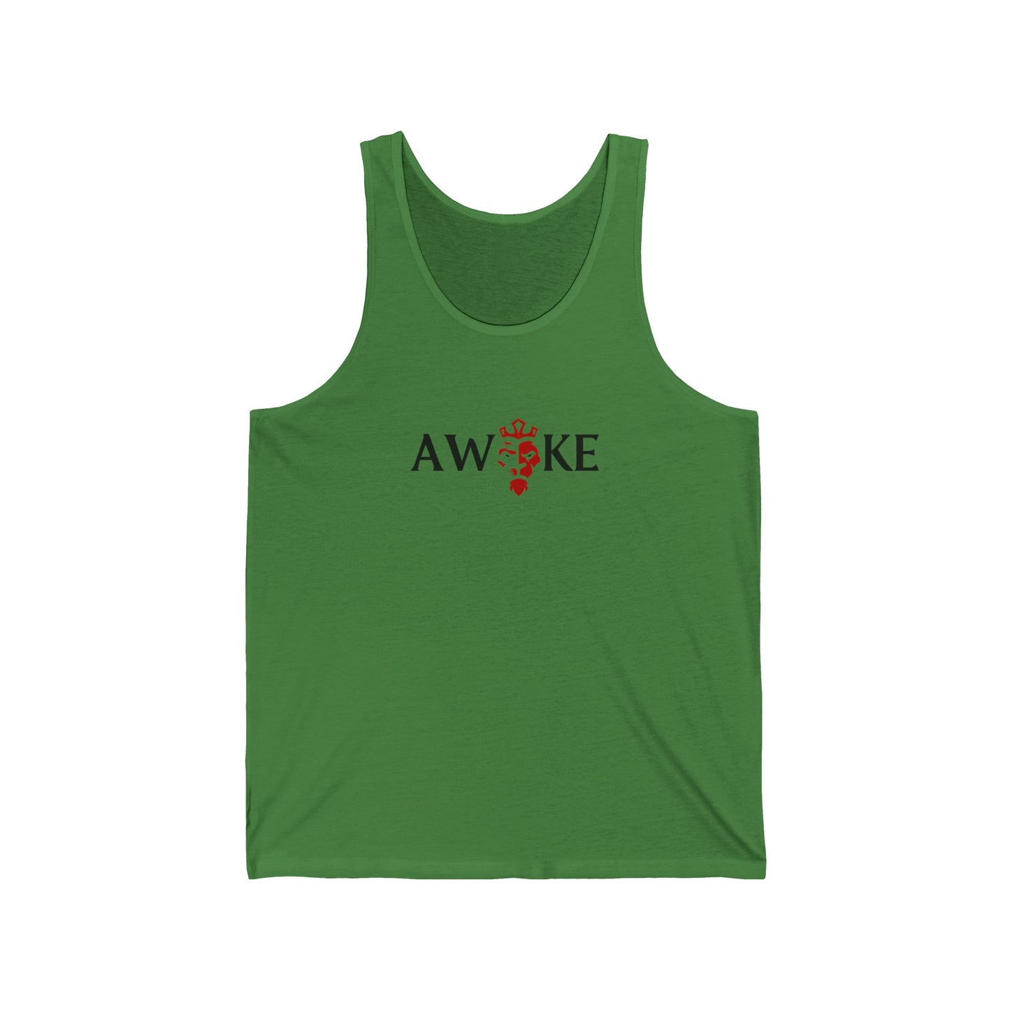 Awoke Unisex Jersey Tank - Casual Summer Style, Perfect for Festivals, Relaxed Wear, Gift for Dreamers, Motivational Apparel