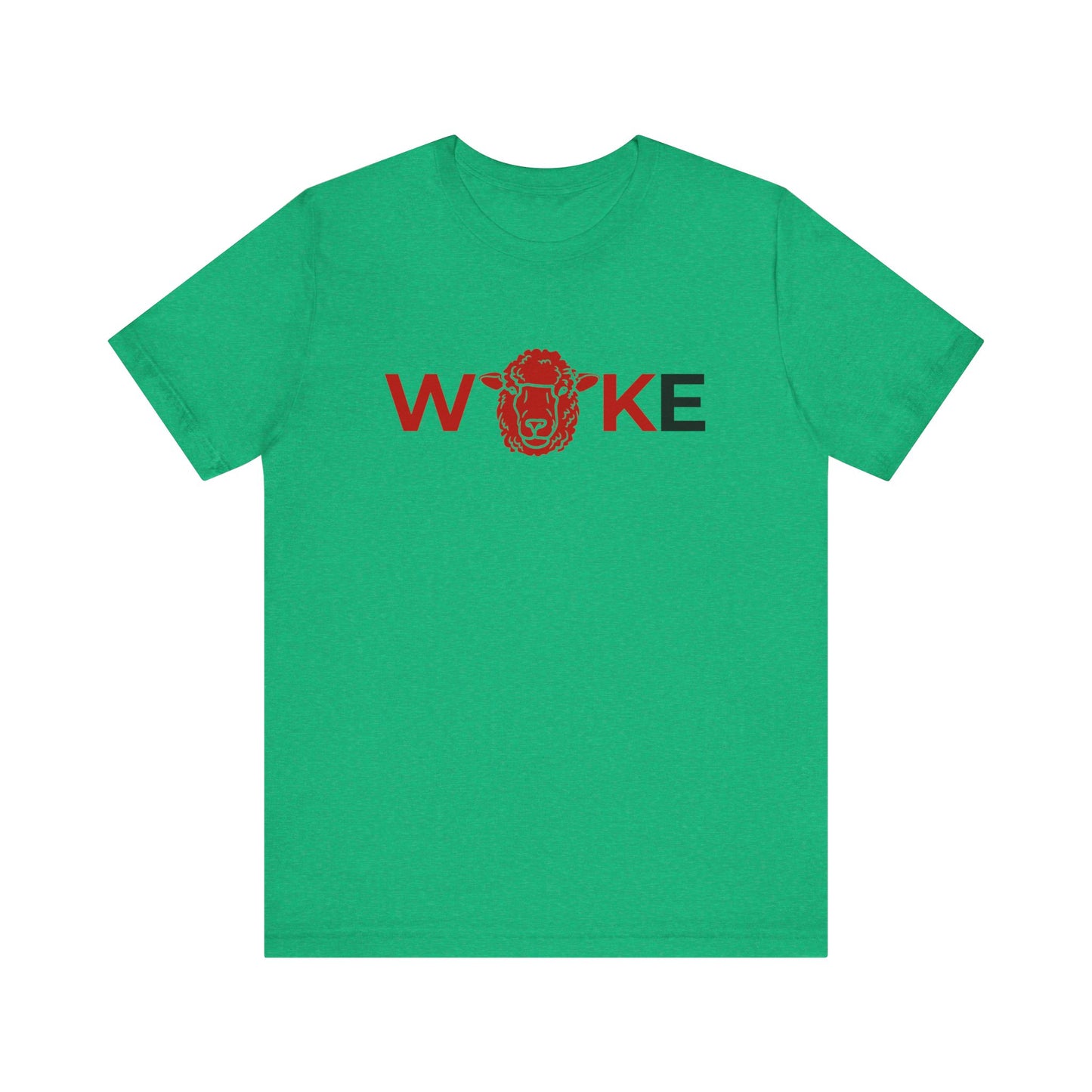 Woke Lion Unisex Tee, Empowerment Shirt, Casual Wear, Gift for Activists, Statement Clothing, Trendy Graphic Tee