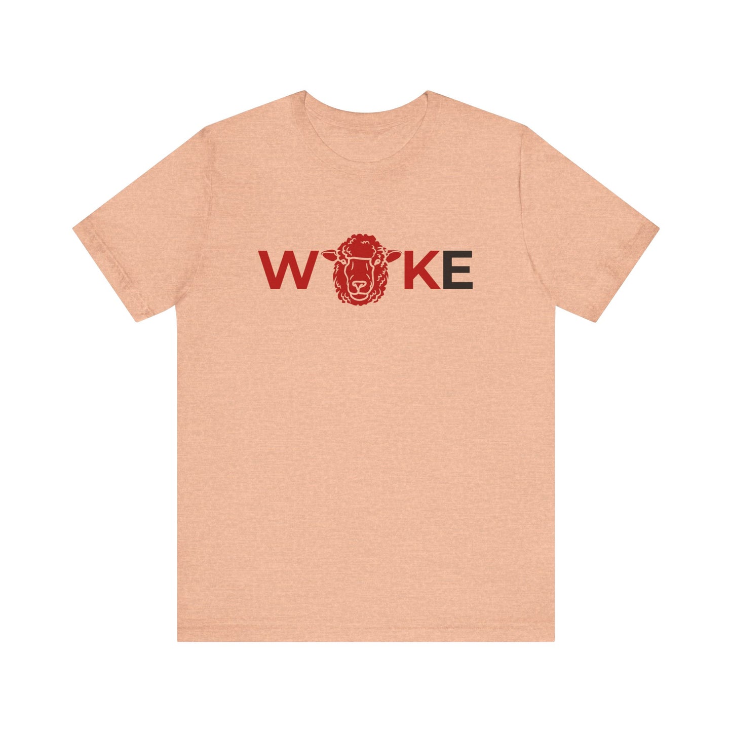 Woke Lion Unisex Tee, Empowerment Shirt, Casual Wear, Gift for Activists, Statement Clothing, Trendy Graphic Tee